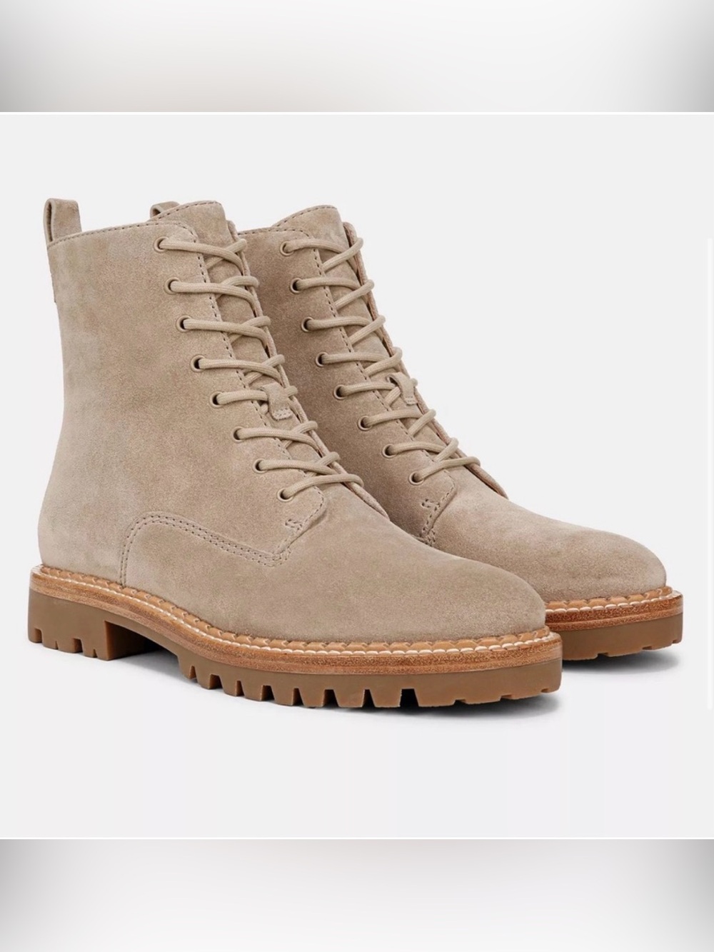 Vince Cambria Lug Boot sz 7